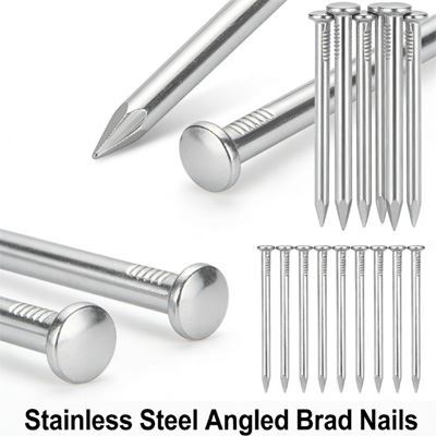 مسامير براد بزاوية من الفولاذ المقاوم للصدأ